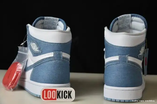 Rep Husky OG Jordan Air 1 DM9036-104 Denim WMNS High 0503